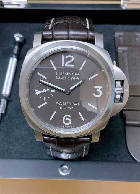 panerai luminor marina 8 days|pam00564.